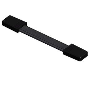 เคสอลูมิเนียมสีเงินแบบมุมเดียวยาว3เมตรด้ามยาว30/35มม. อุปกรณ์ฮาร์ดแวร์ทำจากวัสดุยางที่ทนทาน - Product Image 3