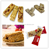 Automatische chocolade cereal noten bar productielijn/vruchten noten bar maken machine