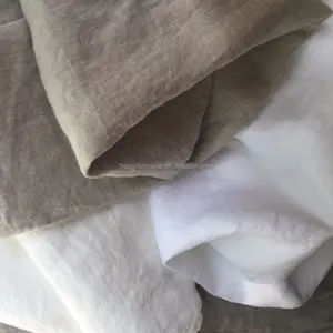 100% Linen Fabric For Bed Sheets Duvet Cover Pillow Case