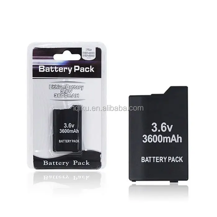 Hoge Kwaliteit Vervanging 3600 mah Lithium Batterij Oplaadbare Batterij Voor <span class=keywords><strong>PSP</strong></span> 2000/3000 Controller