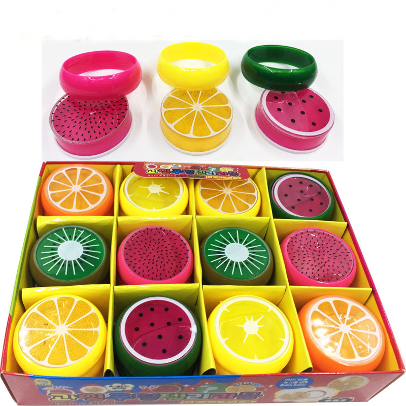 Детская летняя Игрушка Хрустальный слайм безопасный Волшебный фруктовый слайм