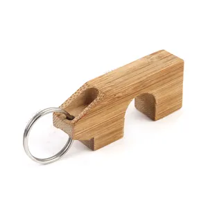 Bamboo magnetic fly fishing rod holder rest for car