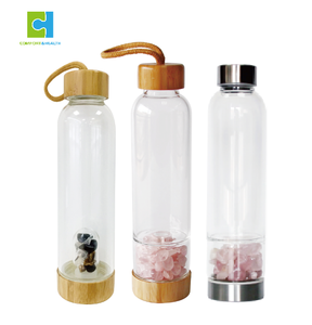 Bouteille d'<span class=keywords><strong>eau</strong></span> en Cristal incrusté, en pierre d'operisk <span class=keywords><strong>de</strong></span> guérison, Noble - Product Image 2