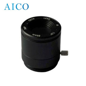 25mm 1/2 "이미지 형식 F2.4 5mp FL 25mm 5 메가 픽셀 C 마운트 고정 Csmount Cctv 카메라 Ir 렌즈 - Product Image 1