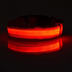 <span class=keywords><strong>Collar</strong></span> de nailon reflectante recargable por USB, luz Led luminosa para perro y mascota - Product Image 5