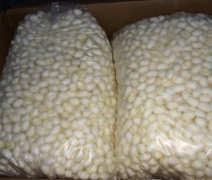 โรงงานธรรมชาติSilkworm Cocoon Silkเส้นใยหม่อนผ้าไหมสีขาวCocoonสำหรับSkin Care - Product Image 5