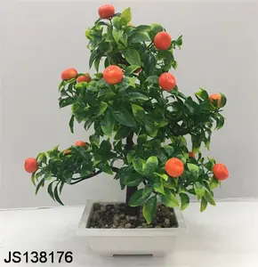 Orange tree bonsai Artificial tree bonsai