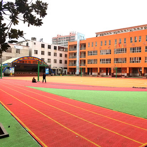 L'école terrain multisports synthétique préfabriquée rouge Matériel <span class=keywords><strong>de</strong></span> piste <span class=keywords><strong>de</strong></span> course - Product Image 5
