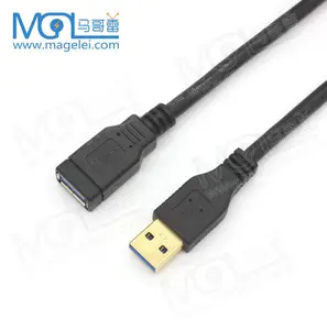 OEM 1M Gold Plated AM TO AF USB Cable USB3.0 Extension Cable