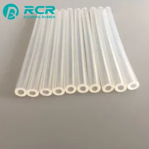 Customized Translucent Silicone Rubber Tube For Pharmaceutical Machinery