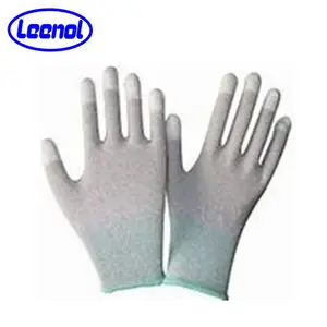 Esd Gloves Price LN-1588003F ESD Top Fit Gloves Carbon Finger Cot Glove Carbon Finger Cot Glove