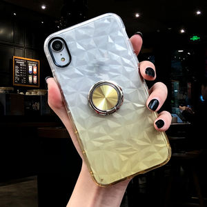 Per <span class=keywords><strong>iPhone</strong></span> 14 13 XR <span class=keywords><strong>XS</strong></span> X Max smartphone custodia con <span class=keywords><strong>Cover</strong></span> posteriore per telefono con diamanti morbidi con supporto ad anello - Product Image 3