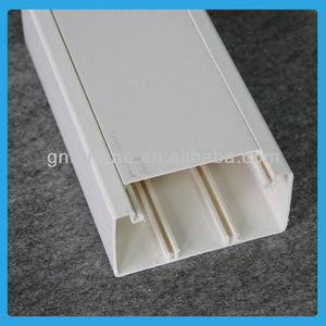Canalización <span class=keywords><strong>de</strong></span> PVC 100X100 / Conducto <span class=keywords><strong>de</strong></span> Cables <span class=keywords><strong>de</strong></span> Plástico - Product Image 1