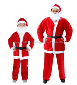 2016 al por mayor de adultos y niños traje de navidad traje de santa claus - Product Image 1