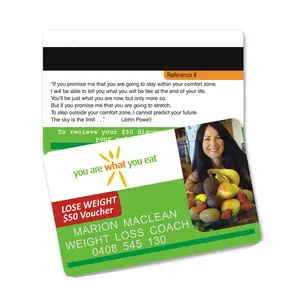 पूर्ण रंग प्रिंट कस्टम पीवीसी प्लास्टिक लोगो उपहार कार्ड सदस्यता Qr कोड कार्ड