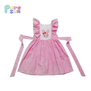 Vêtements boutique pour petites filles, en coton, jolis vêtements d'été, tenue de pâques, vente en gros - Product Image 2