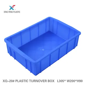 Caja apilable de plástico para almacenamiento de zapatos, contenedor apilable de plástico, 305x200x90mm