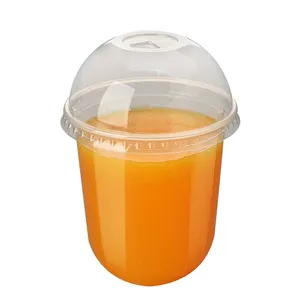 360 ml U şekli PP plastik kabarcık çay bardağı