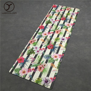 Estera de yoga para viajes, estera de goma natural antideslizante con estampado de logotipo personalizado respetuoso con el medio ambiente, plegable, la mejor cantidad - Product Image 2