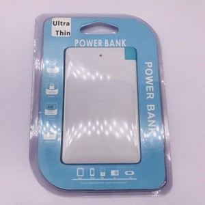 Batterie externe Li-Polymère 2500 mAh en forme de carte de crédit, design fin, entrée Micro USB, charge <span class=keywords><strong>rapide</strong></span>, sortie 5V, ABS+Métal - Product Image 5