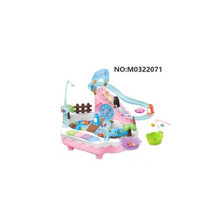 ITTL 10% fonctionne sur batterie, joli jeu de pêche au cochon et escaliers avec son USB, musique, poésie - Product Image 5