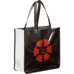 Bolsa no tejida de esquina redonda, bolso de regalo impreso personalizado, reciclable, laminada, PP - Product Image 1