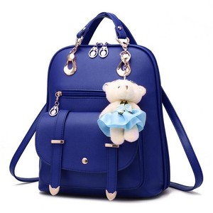 Di modo <span class=keywords><strong>rosso</strong></span> coreano di cuoio DELL'UNITÀ di elaborazione di gusto squisito di alta donne di scuola <span class=keywords><strong>zaino</strong></span> per le ragazze - Product Image 6