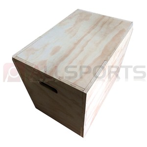 Fitness <span class=keywords><strong>gym</strong></span> Power fitness entrenamiento salto de madera caja plyo equipo de gimnasio entrenamiento de salto caja pliométrica - Product Image 2