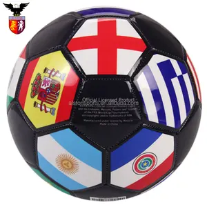 Ballons de Football de haute qualité, ballon de Football en PVC taille 5 taille officielle et poids