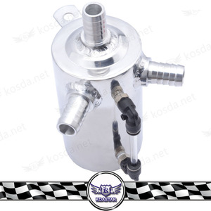 Accessoires. voiture, en aluminium catch oil can, réservoir de vidange d'huile 19mm 3/4 "Barb - Product Image 1