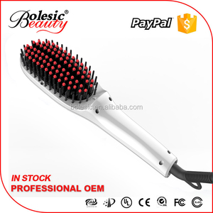 2016 vente chaude OEM/Gros Redressement <span class=keywords><strong>Électrique</strong></span> <span class=keywords><strong>Brosse</strong></span> <span class=keywords><strong>À</strong></span> <span class=keywords><strong>Cheveux</strong></span>, <span class=keywords><strong>Cheveux</strong></span> Redresseur Peigne, En Céramique Défrisants - Product Image 5