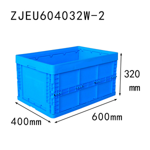 Fruit Storage Plastic Heavy Duty Storage <strong>Folding</strong> Delivery Recycle Box <strong>Crate</strong> - Product Image 2