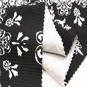 Tissu en gros 2026 Chine – Tissu tricoté jacquard en polyester et élasthanne imprimé pour robes - Product Image 5