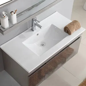 広東衛生陶器バスルームキャビネットセラミック洗面台