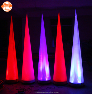 Stage di decorazione oro stella gonfiabile per la festa/evento/Festival, forma di stella a led decorazione palloncino gonfiabile - Product Image 1