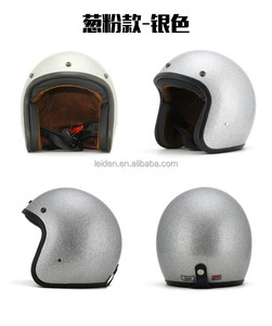 Moto casque ouvert en métal flocon moteur casque 8658 douanes OEM DOT CERTIFICAT CE/CEE - Product Image 4