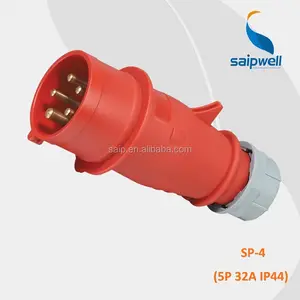 European Standard IEC60309-2 Industrial Plug and Socket 380V 32A (SP-4)