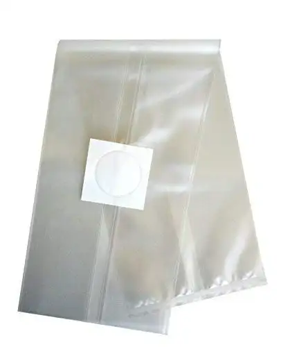 Bolsa de sustrato de plástico transparente para granja, accesorio autoclavable de PP de alta temperatura, con filtro de 0,2 micras, para cultivo de setas