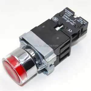 XB2-BS442C push button switch ZB2-BS44C+ZB2-BZ102C 30MM Self-locking 1 NC red Emergency stop