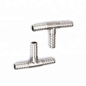 Đường Kính 8Mm. T-hình <span class=keywords><strong>3</strong></span> Way Hose Barb Cắm Ống Nối Phụ Kiện Jointer - Product Image 1