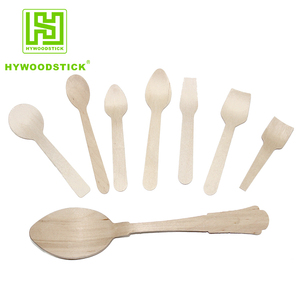 Chine Vente en vrac de couverts de <span class=keywords><strong>table</strong></span> jetables en bois biodégradables de qualité alimentaire Ensemble imprimé - Product Image 1