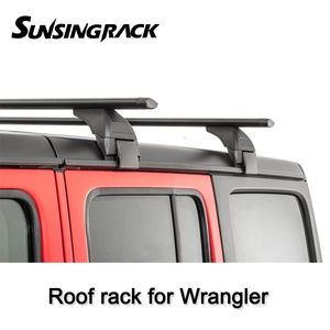 <span class=keywords><strong>Portapacchi</strong></span> in Alluminio Sunsing per Jeep Wrangler JK 4 Porte, <span class=keywords><strong>Accessori</strong></span> per Montaggio sul Tetto <span class=keywords><strong>Auto</strong></span>, Modello 2007+ - Product Image 5