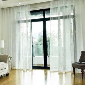 <span class=keywords><strong>Tende</strong></span> in Tulle Voile di Alta Qualità <span class=keywords><strong>con</strong></span> Ricamo Floreale Bianco, Stile Europeo, per Camera da Letto e Soggiorno - Product Image 2