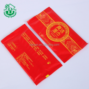 Emballage individuel personnalisé impression <span class=keywords><strong>restaurant</strong></span> individuellement enveloppé lingettes humides sous étiquette privée - Product Image 5