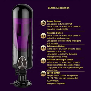 Masturbatore Maschile Elettrico Automatico Telescopico e Rotante con Vagina Estensibile Realistica Vibratore Sex Toy Macchina del <span class=keywords><strong>Sesso</strong></span> con Ventosa - Product Image 3