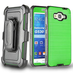 Chất Lượng tốt Điện Thoại Bìa Kết Cấu Kim Loại Chải Armor Holster <span class=keywords><strong>Case</strong></span> Cho <span class=keywords><strong>Samsung</strong></span> Galaxy Đại <span class=keywords><strong>Prime</strong></span> G530/<span class=keywords><strong>J2</strong></span> <span class=keywords><strong>Prime</strong></span> - Product Image 6