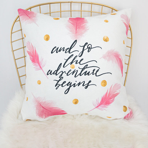 High Quality Digital Printed Pink Flamingos <strong>Velvet</strong> <strong>Cushion</strong> <strong>Cover</strong> for Hotel - Product Image 6