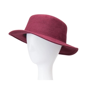 24h Design gratuito unico in feltro di lana nera <span class=keywords><strong>Trilby</strong></span> da uomo cappelli Fedora all'ingrosso - Product Image 2
