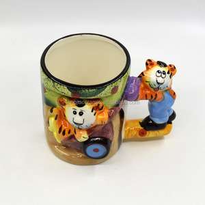 Promocional personalizado <span class=keywords><strong>animal</strong></span> lindo diseños 3d de cerámica taza de viaje - Product Image 4