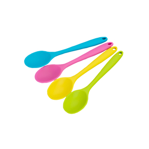 Thiết kế nóng bán giá rẻ Sản phẩm công cụ nhà bếp mini màu Silicone muỗng 2025 bán chạy mới với nylon xử lý thìa 1000 PCS - Product Image 3